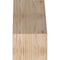 Ekena Millwork 5 1/2"W x 10"D x 10"H Funston Smooth Knee Brace, Douglas Fir BRC06X10X10FST00SDF - alternate 2